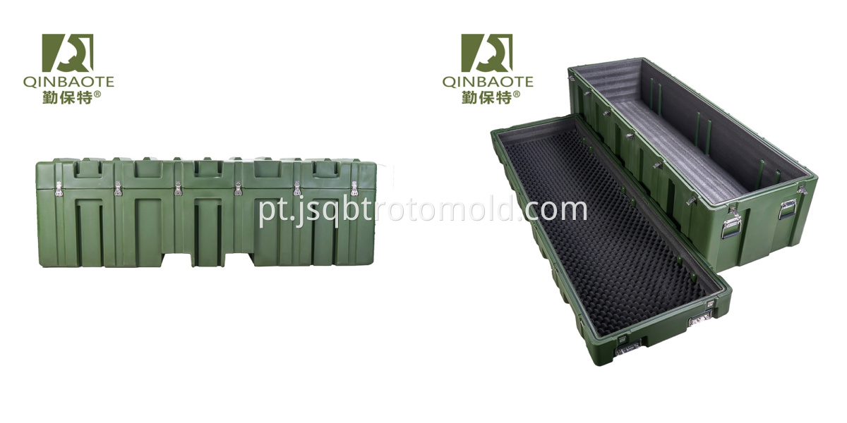 Grande estojo de rotomoldagem de segurança Large safety rotomolding case